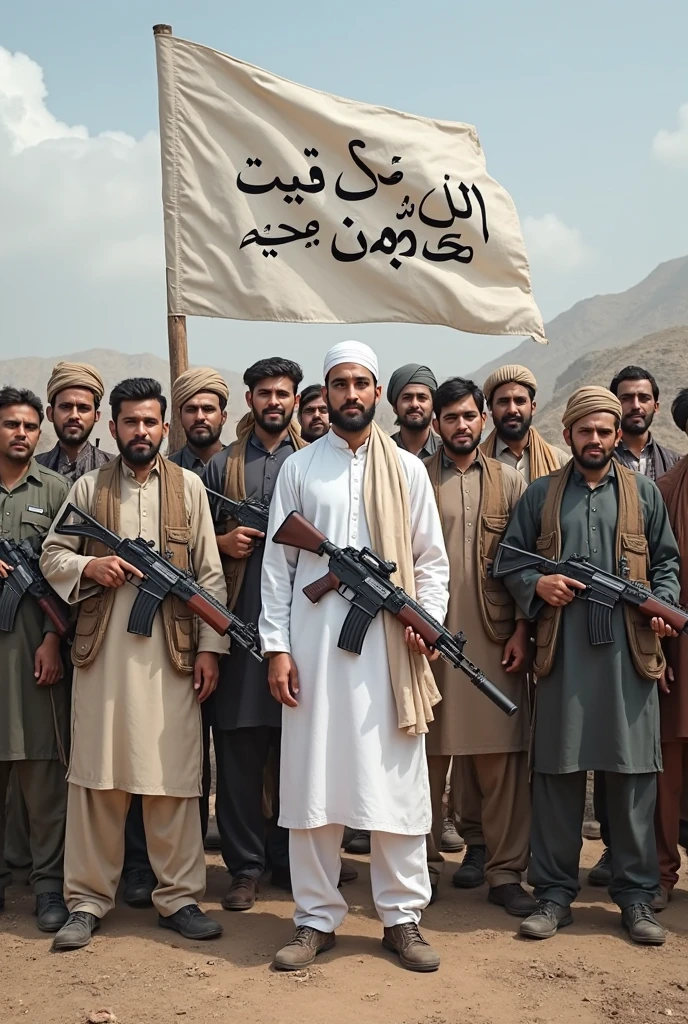 Trump with Ak47 and Osama Bin Laden