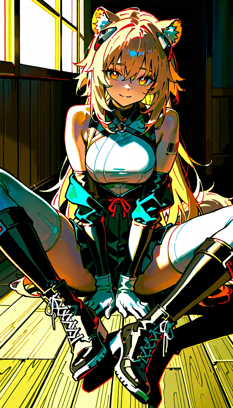 Shiny blond hair, very long hair, sophisticated haircut, ((((hair fully braided)))), ((small twisted braids)), thin and oval face, submissive, (((gagged))), ((((black tight corset)))), ((((tight skirt)))), cute and blushing 18 years old anime girl, look away because she is embarrassed and blushes, bright blue eyes, detailed face, detailed members, detailed arms, detailed hands, ((((sparkling diamond jewelry)))), tiara, ((makeup)), high heels, puffy sleeves, long gloves, long eyelashes, Girl lying, tied by ropes, shackled, can no longer move, tied tightly, very hard tied up with lots of ropes, hampered by so many ropes that she can no longer move, bound hands and feet, ropes tie his whole body, tied extremely tightly and forcefully to her bed by a lot of ropes, its limbs are strongly tied together by ropes, his torso is tied up with thick cords, her chest is so tied up with ropes that it sticks out, her legs are tied tightly with thick ropes, his hands are tied behind his back with ropes, she can no longer move her feet, her hands which are tied by thick ropes, she desperately tries to free herself, likes to be tied tight with big ropes, likes to be immobilized by big ropes, lying down, his hands and feet are strongly tied to the railing of his bed, his legs are pressed together and tied with ropes, its limbs are held vigorously by imposing ropes, her hands are tied securely behind her back by ropes, her chest is compressed by strong ropes, she is pressed against her bed and restrained by large ropes (shibari, arms behind the back:1.4), (hands on the back), (masterpiece, best quality) 1.5, 1girl, solo, (sexy, beautiful woman, perfect face, perfect eyes, perfect hands), samus aran, (shibari, arms behind the back:1.4), (hands on the back), Spread the legs, s' ((lie in bed by big ropes)), ((close up of the girl)), ((((lie in bed))))