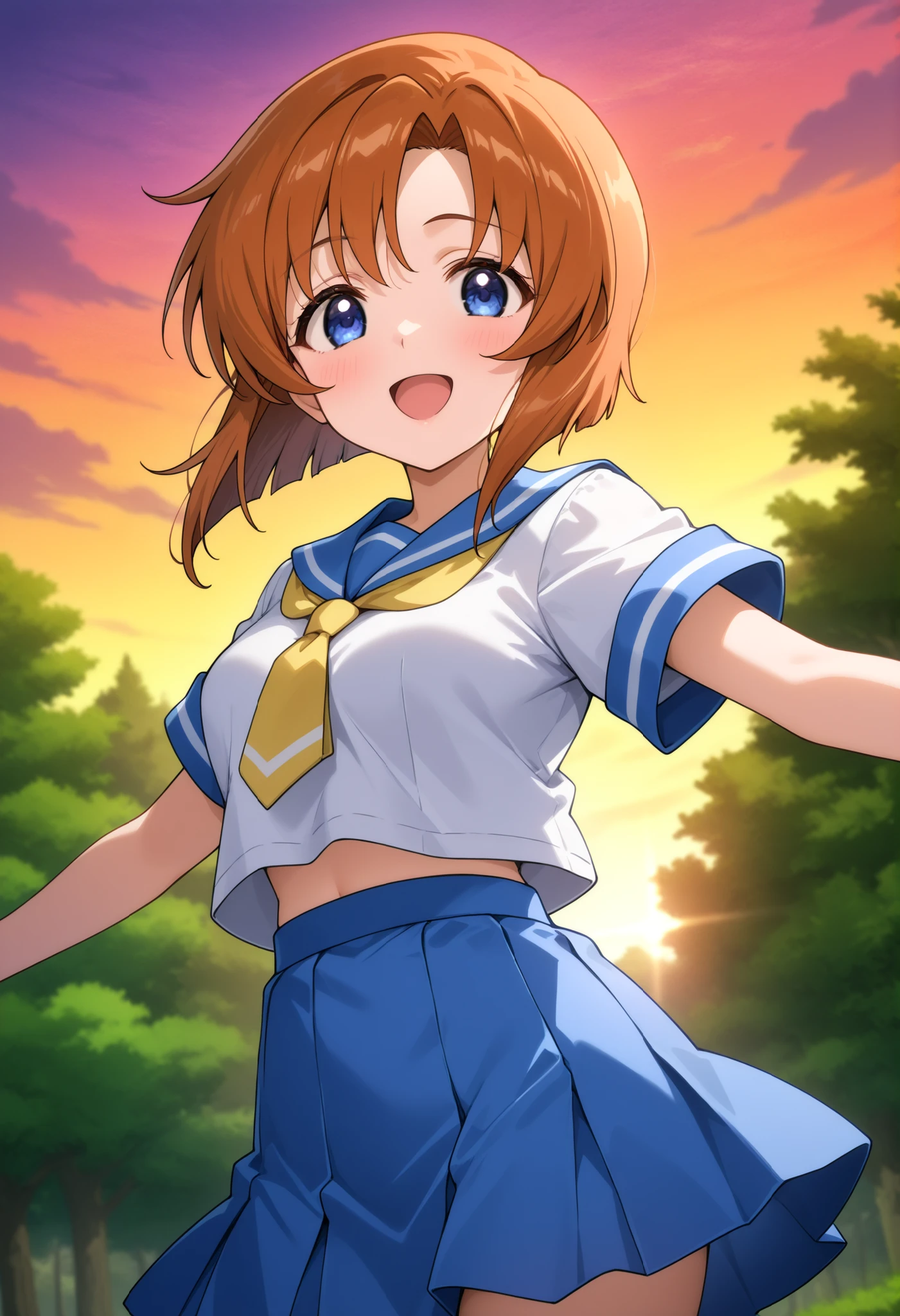 masterpiece, best quality, ultra detail,(1girl), <lora:Ryugu Reina:1>