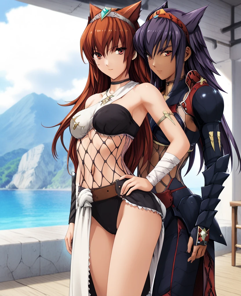 thynasha, 18yo girl Dark blue hair,long hair,ponytail,hair between eyes,bangs,outdoors,cityscape,standing,armor best,assault rifle,camouflage,holding weapon,load bearing vest,saide backpack,full body,best quality,masterpiece,highres,official art,extremely detailed cg unity 8k wallpaper(black beret, black jacket, open clothes, cleavage, midriff, black medium skirts, black thighhighs, thigh strap, fingerless gloves, single glove:1.2), Photo,sharpness, F1.6 lens,hyper-realistic textures,spectacular light textures, Cinestil 800 Fashion Mechanics,(((Beautiful woman with left leg restrained , hand hung by chains))),Appearance,Beautiful girl with accentuated slender abs: 1.1,six-pack abs: 1.1, Bust Botox,Standing on tiptoe, long legs,Long brown hair fluttering in the wind,Brown hair, Long hair, Female Warrior Costume,(No panties,No bra),(tacticul battle fashion,elbow and knee tacticul battle fashion, battle glove: 1.1),((cute batre costume)),The belly comes out and the navel is visible,Thin sheer costume, combat gloves,shredded costumes,cyber long combat boots with golden knee pads,Anatomical,(futuristic sci-fi battle fashion, new elbow and knee cyberpads, new cyberlong boots, new cybergloves: 1.1),(tied perfectly by iron chain), Restraint, Slave, collars, contempt, (Chained), 4 chains hung from heaven, Metallic shackles and fetters, wet crotch clearly visible,((Hands are restrained above the head)), the neck is chained,Chain from left knee to heaven,Chained by rusty iron chains,((the tip is protruding, areolas protruding,The shape of the pubic harearea is clearly visible:1.2)),Sweating,Wet,Wet crotch,Wet thighs,Junkyard, Realistic, (cute, perfect clothes, skimpy clothes, cute: 1.3) ,Vast miritary base in us,((wide mirtary hospital with summer sunlight)), peeling ceilings, Rebar between, Realistic material details, Extreme details, Ultra-realistic materials,narrow waist,(Sexy belly,Constricted hips, beautiful medium ass:1.5),(with sparkling eyes and a contagious smile:0.9)