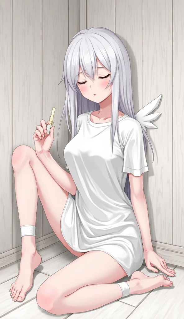 an angel smoking cigarettes rapidly while , the cigarette ash is growing very long, the cigarette ash is very long, sucking veryd on the cigarette, pain, agony, busty, very skinings, ash everywhere, lots of cigarette smoke, touching her pussy, legs spread opose exhale, smoke coming out of nostrils