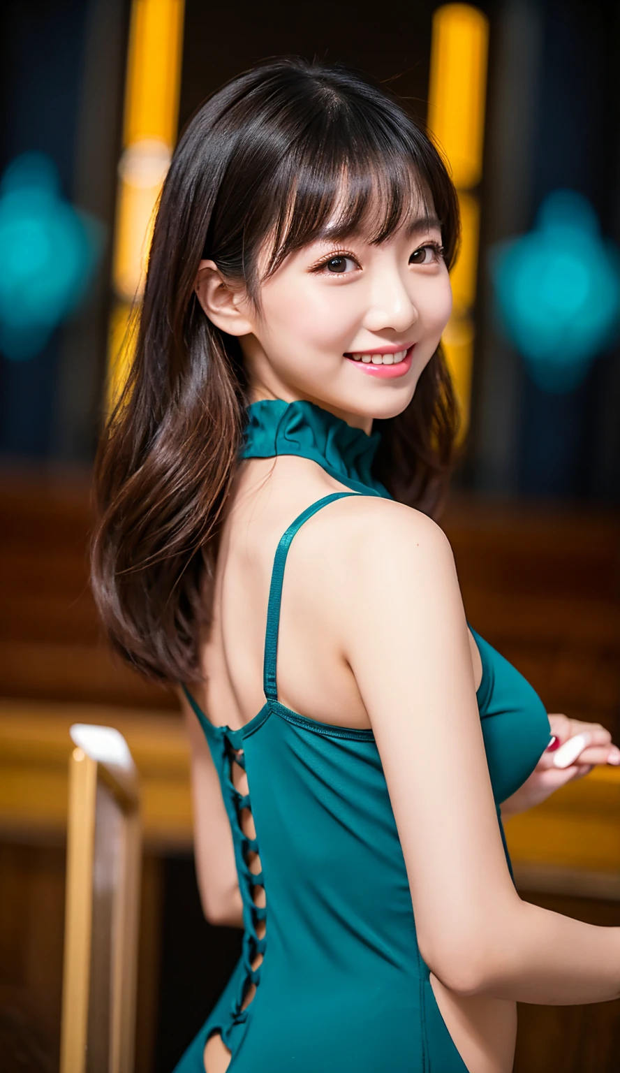 Sexy miniskirt dresses for figure skating,,ribbon, hair ornaments((masterpiece)), ((Highest quality)), (Very detailed),(Ultra-high resolution:1.0),(High saturation:1.0),50 years old,Mature Woman,Big Breasts,1 person,Beautiful and delicate skin,whole body,thin,Fair skin, big ,No underwear,Single hair bun,smile,Skating rink,Figure skater,drop down,