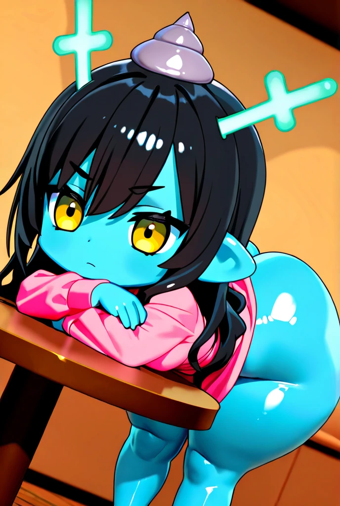 I don't like this Dragon Ball , girl , (curtsy) , My heart is pounding , (I’m bursting!:0.95) , (legs apart:0.3) , (number one!:0.9) , I want many people to see it , constipated for two weeks