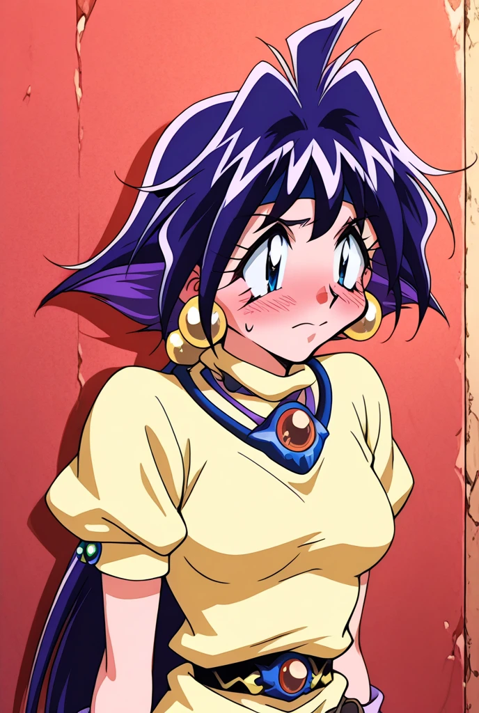 8K　Historical drama style　Beautiful slender Japanese child princess with long black hair　Gorgeous embroidery, Ultra glossy, She is wearing a shiny Heian period princess kimono.　She exposes her nipples and squeezes out breast milk on the futon