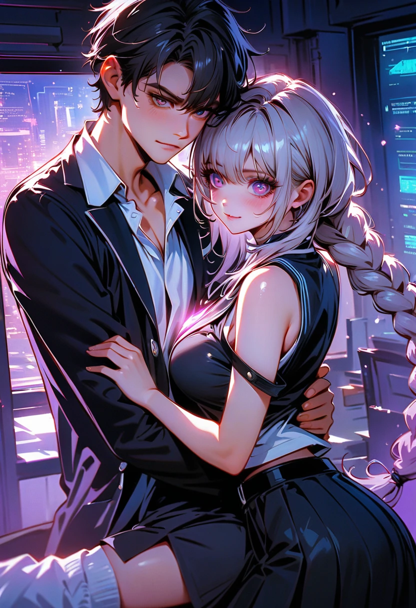 Fireflies twintails anime girl red eye purple hair red eyes couple kissing strong red-haired man dark-skinned man twintails anime girlLittle girl with purple hair big eyes round eyes red eyes twintails anime girlembarrassed curly hair purple hair bridge fireflies night girl on a bridge full of fireflies twintails anime girl fire fliesf ire flies couple kissing strong man with red hair dark skin man boy red hair 
