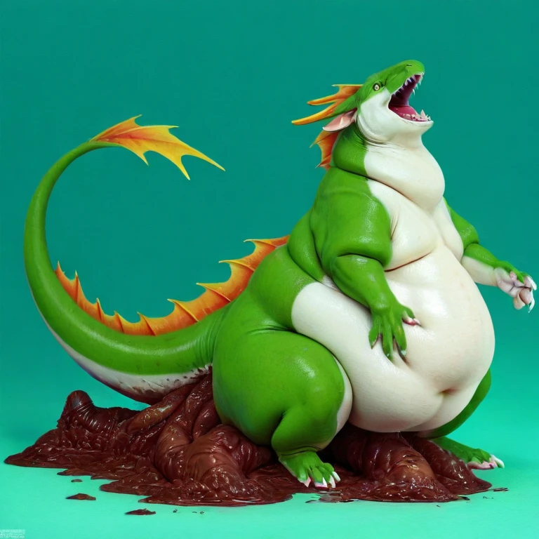 e621 explicit content (by adios, by grandall, by null-ghost), anthro, kemono, (fully naked:1.7), (detailed scales), muscular, huge body, (scalie), (erection:1.5), squatting, legs spread, (hands behind head), (witch doctor(terraria)), (barely visible anus), (tight anus), (balls:1.3), pink penis, (full body), ridged penis, (simple background), front view,, (tail), (nude:1.7), posing, (glowing dot eyes:1.5),