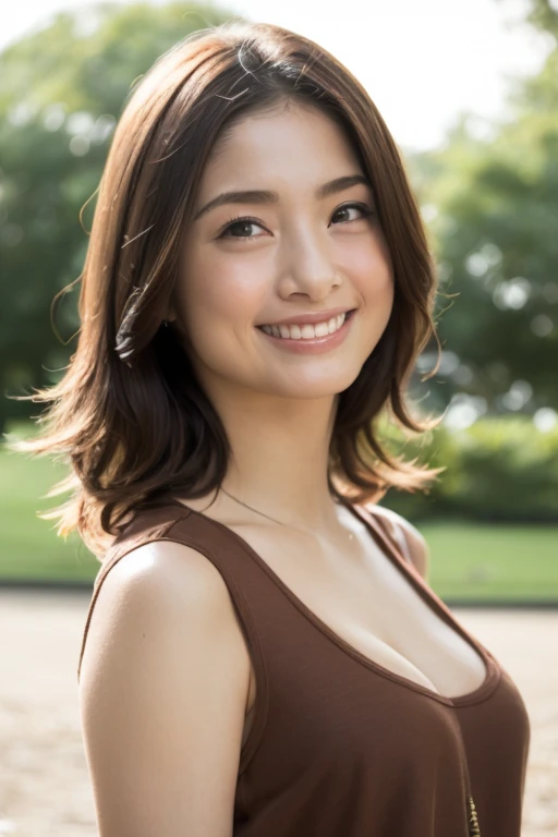 masterpiece, Highest quality, Very detailed, 複雑に詳細なSuper detailed, Realistic, Sharp features, Very detailed, Sharp focus, Perfect Face, Perfect symmetrical eyes, Perfect Plump Lips, Super detailed, hyper Realistic, High resolution, (Random Pause), Fashion Model, thin, Japanese Idols, Sexy Girls, Perfect body, (Micro Bikini:1.2), stylish, Realistic, PhotoRealistic:1.3, Beautiful Face, Light brown hair, Messy Hair, Beautiful hairstyle, (Grin), Beach,
