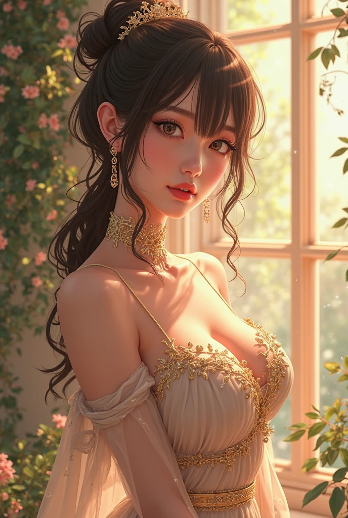 realisticlying,14 year old girl,Wearing classical ballet costumes,Face Real,Smile,Cleavage emphasis,Opera House