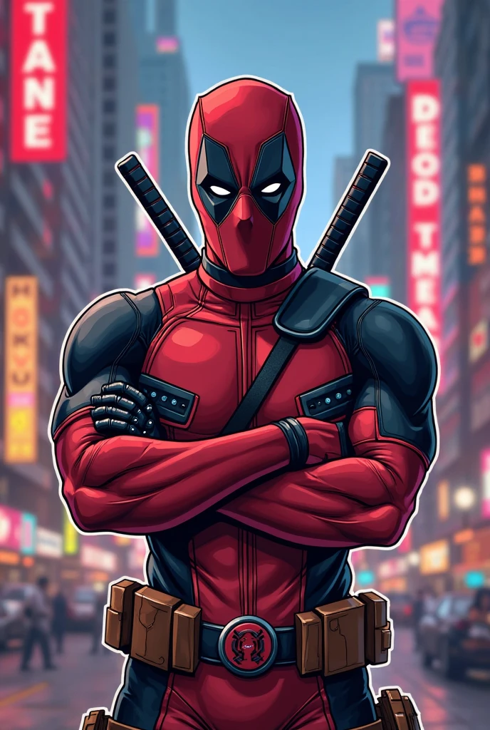 Generates an image of deadpool saying "Show Wil"