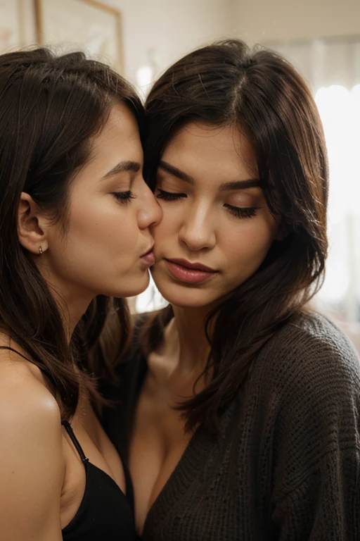 lesbians kissing