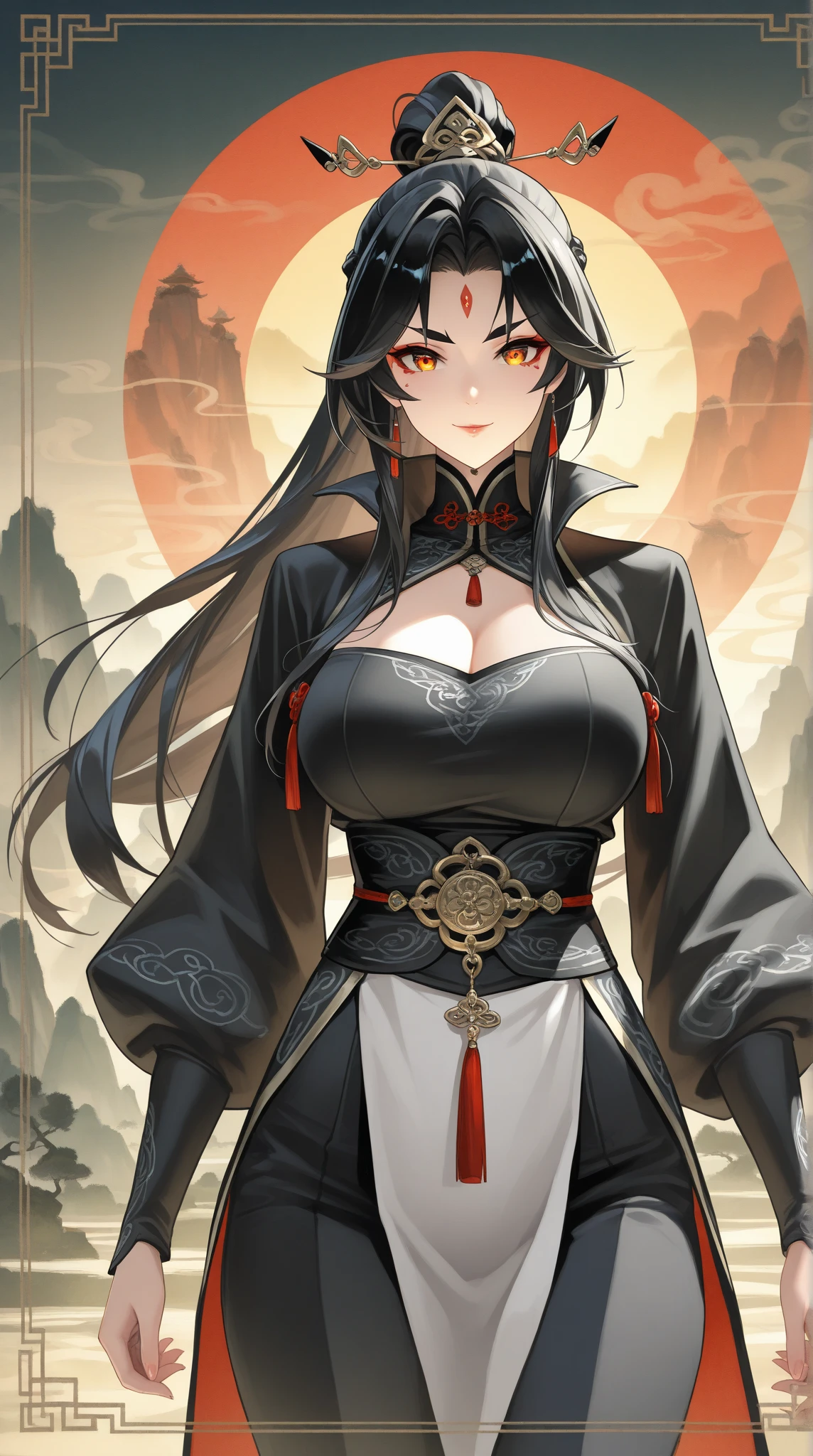 ((Biologically correct limb count))、((Full Body Shot, Full-body photo including face、Head to toe photos))、4K、masterpiece、((Focus on the face))、((Symmetrical facial features))、Eyes of meticulous depiction、Four beautiful women、Excellent style、Beautiful feet、(stockings、High heels with anklets)、Detailed depiction of the face、beret、White prim、Small earrings、necklace、((Close-up photo of the upper body))、(China dress)、sunset、(Low - Angle)、(Troubled face)、((Scenery of the old castle、Thick morning fog all around)、I can't see anything around me)、Walking posture