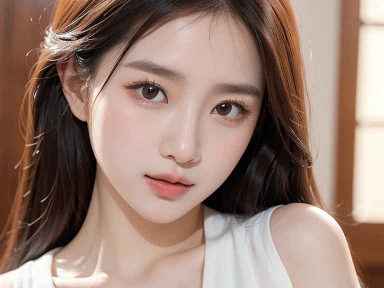 table top, highest quality, shape, Super detailed, finely, High resolution, 8k wallpaper, Perfect dynamic shape, beautiful and detailed eyes, D cup, natural color lip, random sexy pose,smile、20 year old girl、midnight、Beautiful and dense face、perfect and beautiful face,Big eyes、real photos（best image quality）,Sheer off-shoulder dress (black)、looking at camera、Please stand、Do gal makeup,blurred background