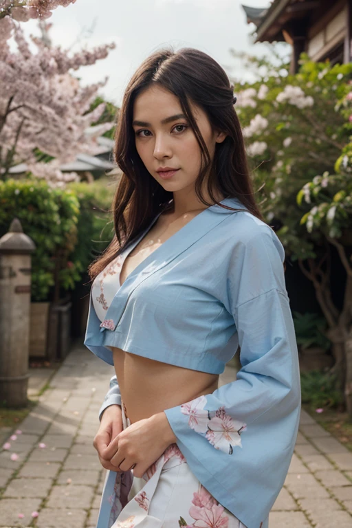 (masterpiece、high resolution、high quality)、Japanese beautiful girl:1.3,18-year-old high school student、Beautiful body、Japanese Yukata、Soaring、night、Laughter、Clear Eyes、Beautiful Skin、Yukata beauty、Hydrangea pattern yukata、Her breasts are exposed from her yukata、Very beautiful mid-chest、Beautiful cherry-colored areola、Erect nipples、Cool Summer、nightの夏祭り、Fireworks display、Professional Photography、Lifting her dress to expose her breasts