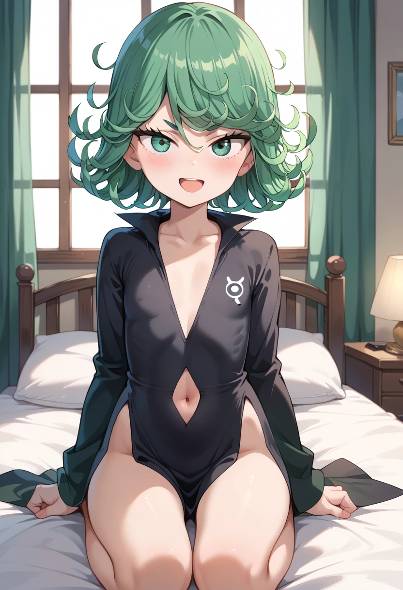 Bottomless, loli, young, small breasts, somersault, hood, curled up into a ball, rolling, butt, butt in the air
