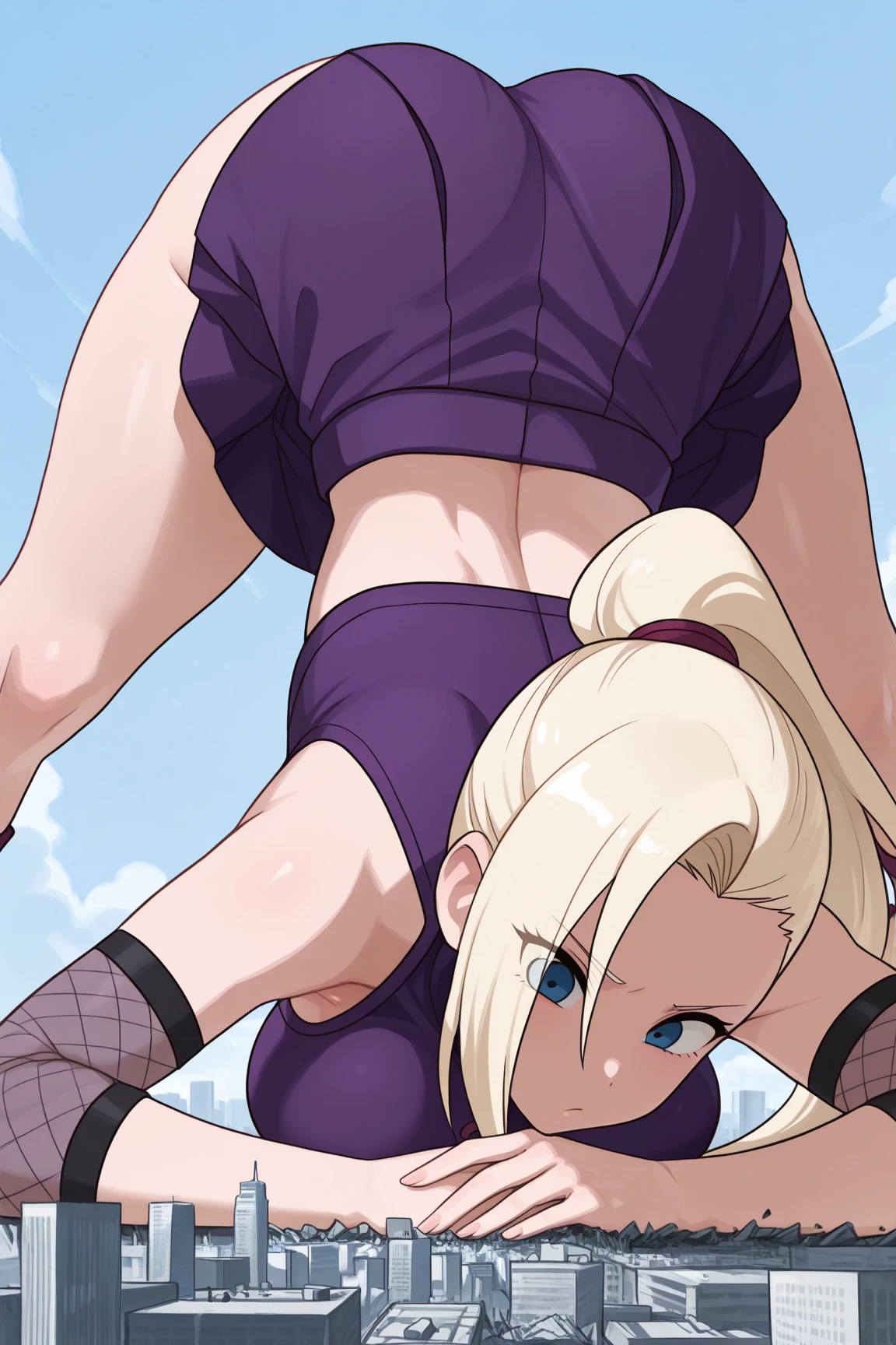 yamanaka ino, looking at viewer,