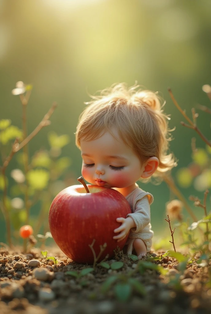 Doll  and  applemix 