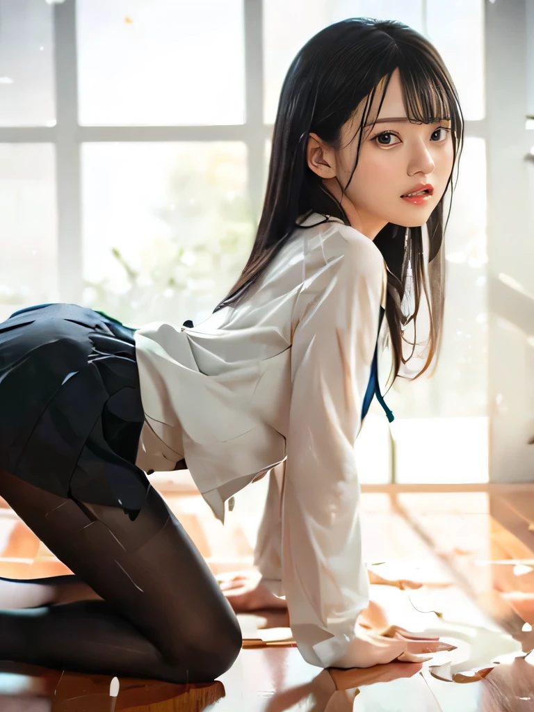 , ((sex)), (standing sex from back),,, ((masterpiece)), ((Highest Quality)), (Super Detail), (( cute)), cute, ( nice), ((sexy)), (device), ((very detailed)), 4K, (8k), Highest Quality, (beautiful), , a cute girl, 1 girl, , ((beautiful eyes)), , 大きなchest, slim, slender, crying,, shirt, pantyhose,, shirt, chest, open your mouth, wet, sweat, large chest,),doggy style,sex,,masterpiece, Super Detailなボディ, Super Detailな顔, very detailed eyes, bukkake, gang bang, body with plenty of semen , {{{ A girl who ejaculates and shudders with a full-body climax }}},, {{{lots of semen}}},, excessive semen,doggy style, from the side, 1 girl, , sex from behind,masterpiece, Super Detailなボディ, Super Detailな顔, very detailed eyes,, bukkake, gang bang, body with plenty of semen , {{{ A girl who ejaculates and shudders with a full-body climax }}},, {{{lots of semen}}}, Naked, excessive semen ,doggy style, from the side, 1 girl, , sex from behind,,,OL, ,uniform,,shirt,Black vest、,black skirt,pantyhose,
