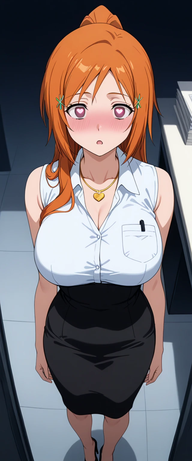 disgusted look, angry, busty, big breasts, massive breasts, pov eye contact, looking at viewer, thick, cleavage, thick lips, wide hips, thin waist, staring down at viewer, mature mom, jeans, yelling at viewer