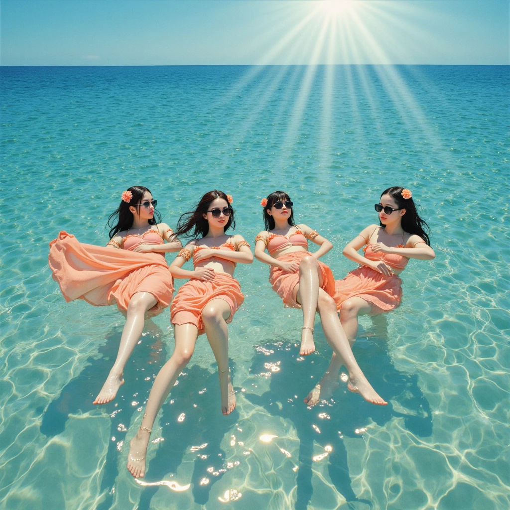 (Full of colorful flowers, White and Red, ((Overhead shot, From directly above))), (Acutance:0.85), ((NSFW:-0.95)), (Exposed:1.1), (((nipple:-0.99))) . ((Group photo of 6 girls (laying in a pool filled with flower:1.25))), { (Full of flowers covering and surrounding girl's body:1.2) | (Flower Bikini knitted with flowers:1.3) }, (((Extremely Detailed KAWAII face variations)) with joyful expressions), { (pretty Ass) | Overflowing sideboob | Overflowing underboob | Hidden hands | Bloody crotch } . Masterpiece of 8K Finest Quality, (Physically-based 3D Rendering with Ultra-detailed:1.2), (((Realistic and Photorealistic with touch of rawness:1.37))) . { wet and oiled ivory skin with tanline | Sparkling splash with Rainbow | Mystic sight | God rays | Haze }. (Absolutely filled with flowers), Overflowing flowers, all of water surface is  absolutely filled with flowers, Full of flowers .