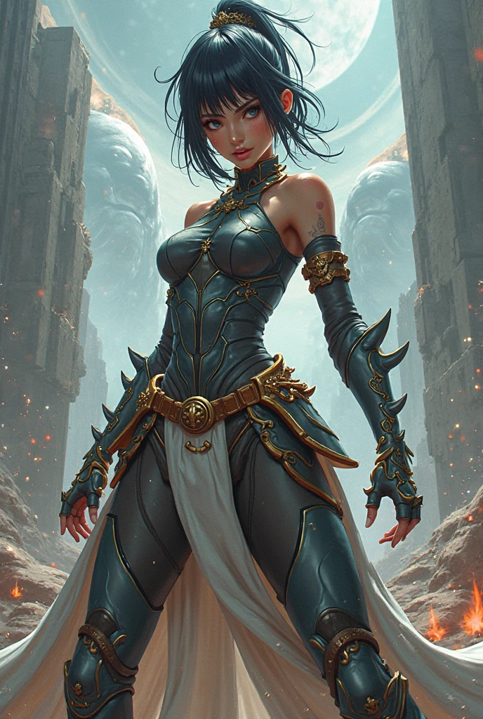 lua preta ao fundo She cried, as the corners of her lips turned Elza frozen Goku + Naruto sexy eye tatuagem asas up in a melancholic smile, breathtaking beauty, curly-black-haired, gold eyed, elegant, hair blue água the most beautiful image ever seen, by artgerm and greg rutkowski, highly detailed, dynamic lighting, sf, intricate artwork masterpiece, ominous, matte painting movie poster, golden ratio, trending on cgsociety, intricate, epic, trending on artstation, by artgerm, h. r. giger and beksinski, highly detailed, vibrant, production cinematic character render, ultra high quality model