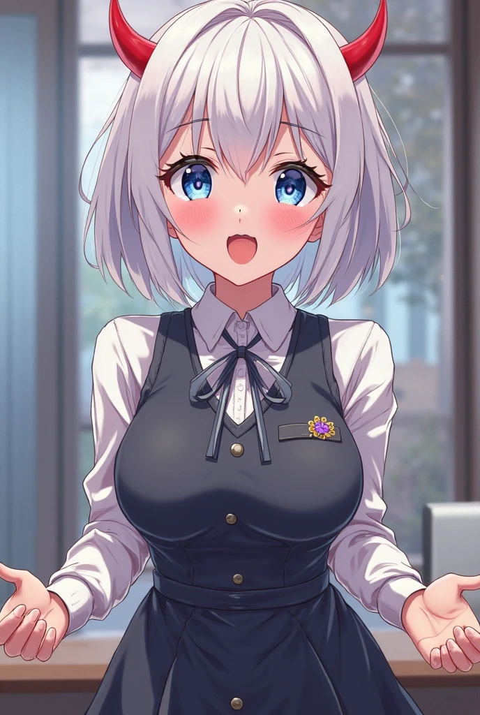 Rem from Re:Zero、light blue hair、short hair、table top、High resolution、many girls multiple girls、large crowd、lots of cute girls、big and full breasts、naughty body、See-through、throw、、whole body、Are standing、Look up at me、confused face、blush、black pantyhose、female shape'Private parts are clearly visible、I can see your nipples、white shirt、navy check skirt、micro mini skirt、very short skirt、Department store、shop、Many people々々々、in the crowd、bare chest、show your chest、from below、Low - Angle、while holding the tray、place the chest on the tray、Upper grade、A lot of milk comes out from the nipples、Breast milk gushes from the nipple、Cat ear、blazer uniform、white shirt、Blue Gingham Check Skirt、With cup 、Breast milk drips from the nipples、Breasts wet with breast milk、female shape'Private parts are clearly visible、view from a distance