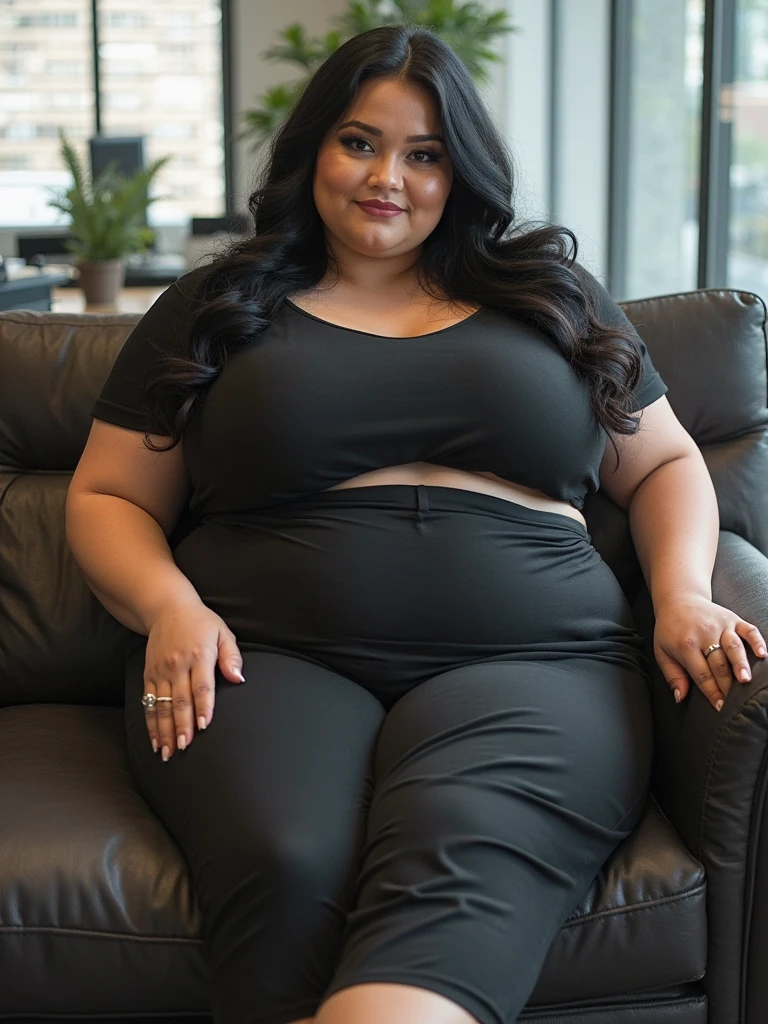 140kg extremely obese woman