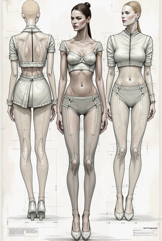 ((whole body)), standing, arched back, Line art,Comics Line art,Black and white Line art,Black and White,perfect anatomy, 1girl, fullbody, long legged women, short hair,Chi Bangs,White bikini, smile,Clear and smooth lines,8k,masterpiece