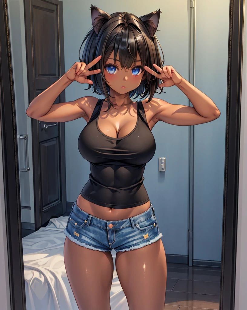 <lora:micro_shorts_v0.6:1>
1girl, micro shorts, pajamas, red shorts,, masterpiece, best quality, highly detailed
