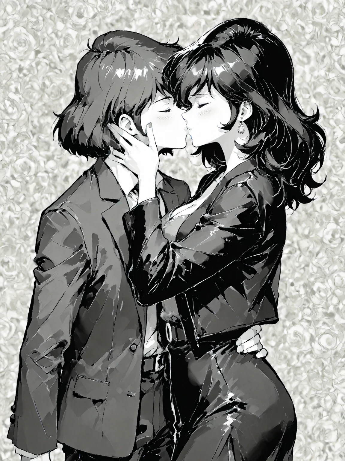 NSFW Maddie fenton and her son are standing next to each other in the lab after dark, its late at night and they are on the precipice of realizing their hidden desires, looking deep into each other's eyes they confess their forbidden emotions, kissing passionately as they can finally have sex