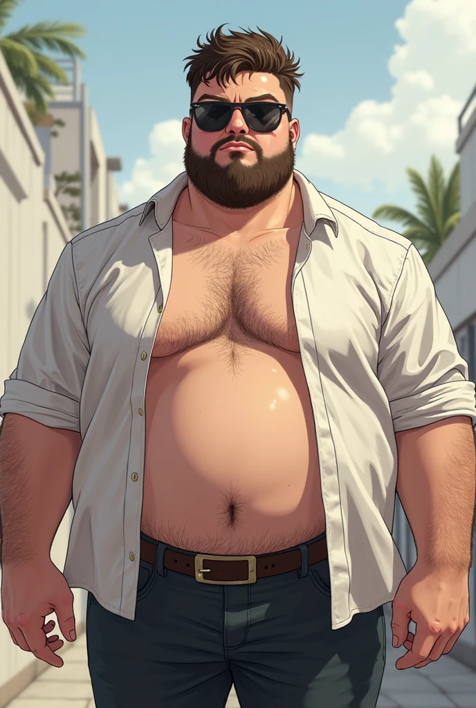 huge fat obese man is having sex in the car ((sexo hentai)) ((sexo anal)) ((sexo oral))