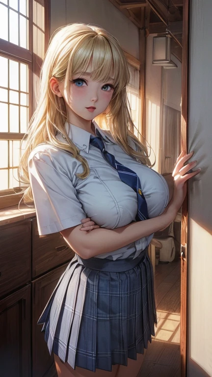 (8K、Raw photo、highest quality、masterpiece:1.2)、(realistic、Photoreal:1.37)、super detailed、Super high resolution、1 girl、see the beholder、smile、(brilliant style) :1.3)、 beautiful 、skin texture、professional lighting、whole body、(flexible body)、Sperm extraction、semen、(wet、Transparent)、melon、(((Explosive big、Attractive body、Demonic)))、Serafuku、sailor suit