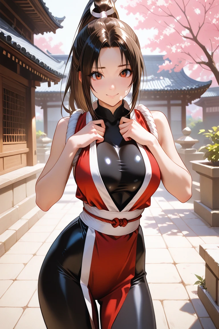 masterpiece, Highest quality,  Unreal Engine,  Super Resolution,  Very detailed, 

Beautiful woman, Chichi, Dragon Ball, Black hair in a ponytail, Vivid expression, Healthy Body, Beautifully detailed sweat glands, Smooth skin texture, Carefully drawn,

(taimanin suit), (humidity:1.2), Beautiful Eyes, (Attractive face:1.2), (Beautiful Skin), (Big Breasts), Puffy nipples, Sticky with sweat, In a dynamic pose,

In the world of Silent Hill, indoor, In the basement, 