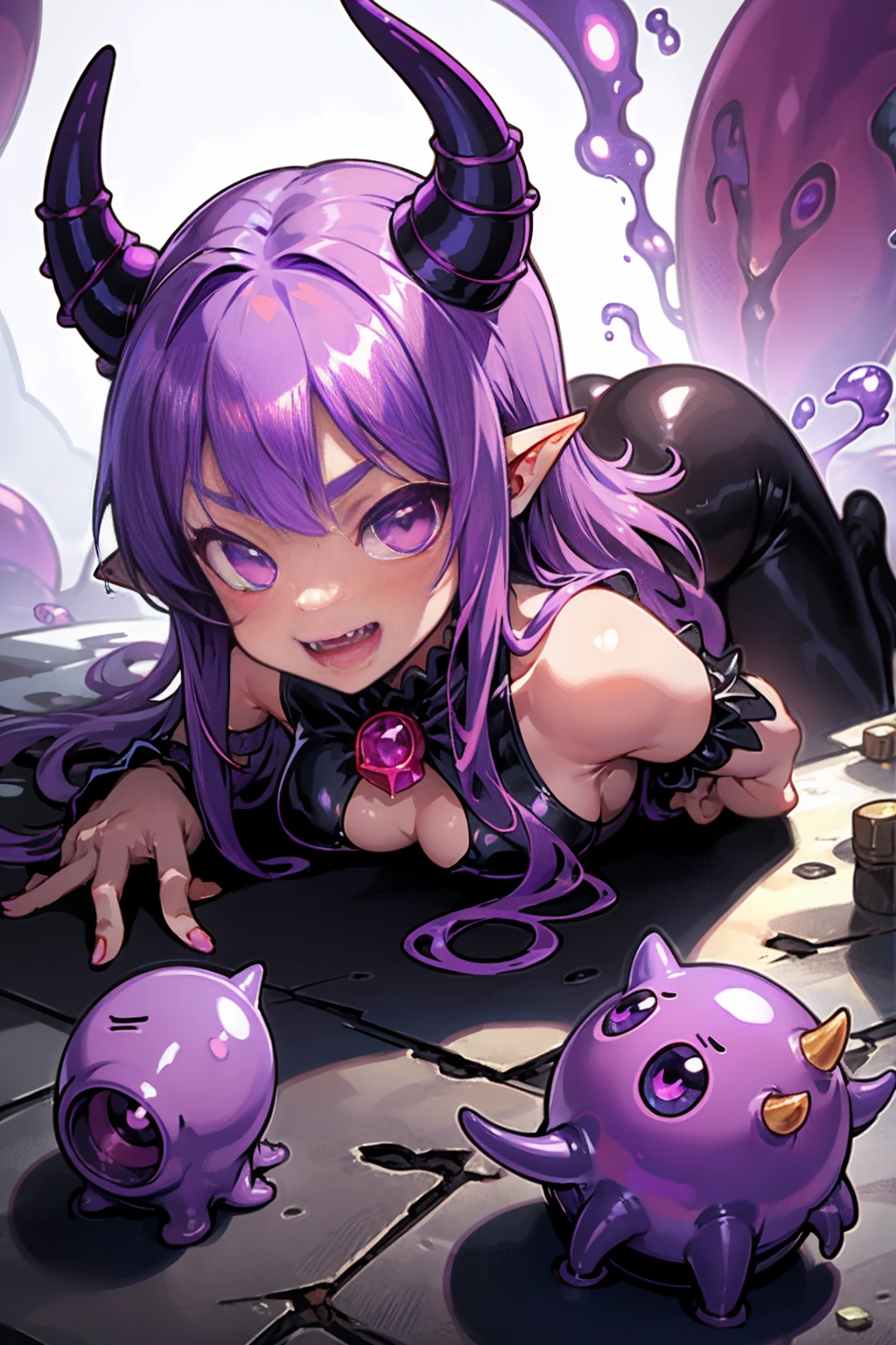 (masutepiece:1.2), (Best Quality:1.2), (high resolution:1.2),(nsfw:1.2), (Purple dick:1.5), (Realistic purple giant worm-like penis:1.5), (Penis flopping like a giant purple worm:1.5),
(5toddler girls:1.8), (flat chest:1.2), (flat-chested:1.2), (Giant purple worm halfway out of girl's pussy and behaving like a cock:1.5),
(overflow precum:1.2), (smegma:1.2), (Grotesque giant purple penis worm parasite in girl's crotch:1.5), (A cock with countless worms gushing from the glans:1.5),
(panties:1.2), (crotchless:1.2), (crotchless panties:1.0), (bra:1.0), (cupless bra:1.2), (lace lingerie:1.5), (see-through lingerie:1.2), (see-through yukata:1.0),
(lewd smile:1.2), (mean smile:1.2), (erotic smile:1.5), (steam:1.2), (blush:1.2), (open mouth wide:1.2), (Smile with long tongue:1.2), (ecstasy:1.2), (orgasm:1.2), (fox ears:1.2),
(Giant purple penis worm growing out of girl's crotch:1.5), (lesbian sex:1.5), (girls enjoying lesbian sex:1.5), (best lesbian sex:1.5), (lesbian fuck:1.5), (girls enjoying lesbian fuck:1.5), (best lesbian fuck:1.5),
(Giant purple dick worms enjoying lesbian sex using the body of a girl who has been brainwashed by a parasite between her legs:1.5),
(Giant purple dick worms brainwashing a girl who has been parasitized to become a lesbian, Giant purple dick worms brainwashing a girl who has been brainwashed to become a lesbian:1.5),