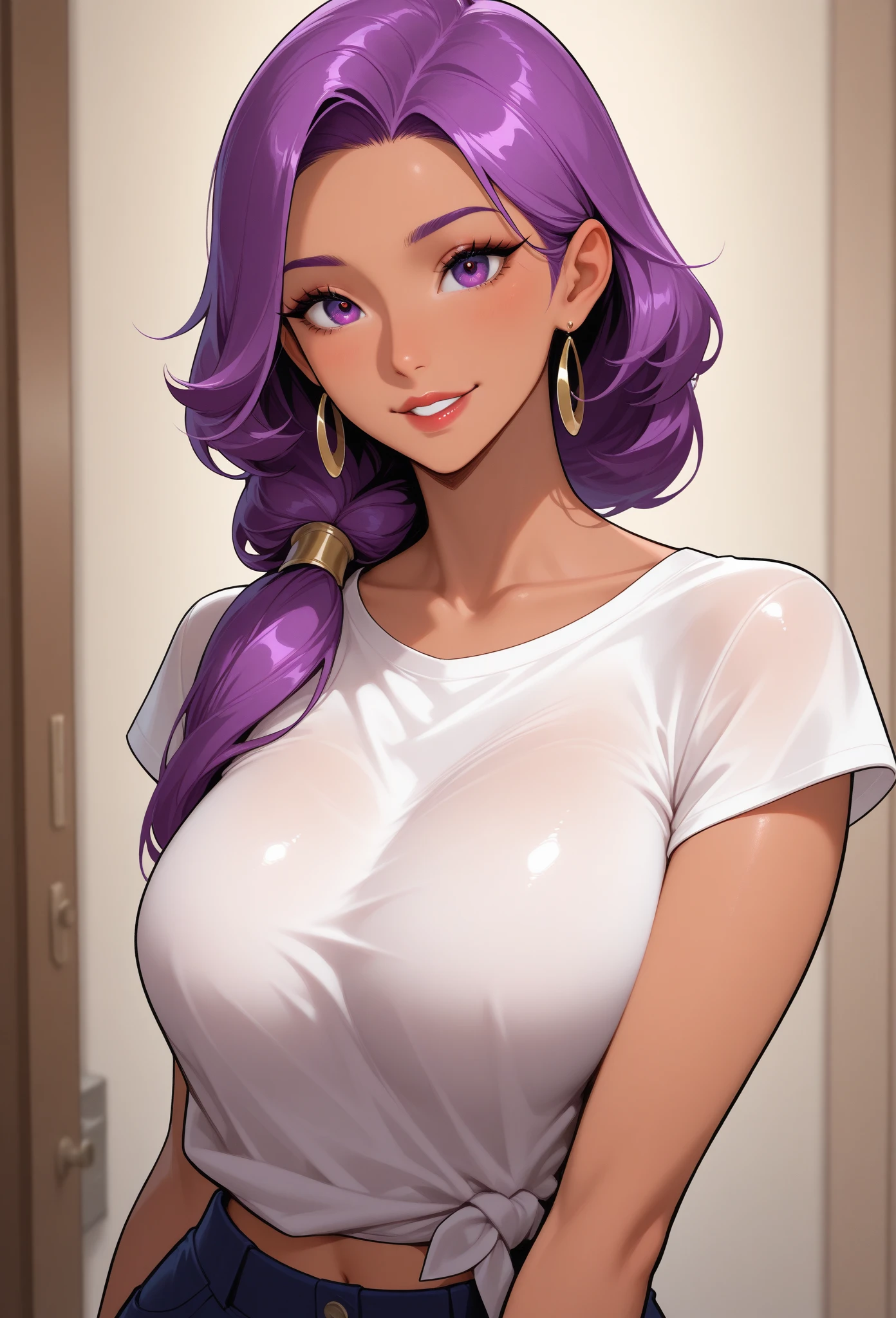 (((fuzzy vibrant colors))), anime style, Highly detailed illustration of a nude girl with black hair, accentuated super huge enormously gigantic nude tits and nipples exposed, nude pussy exposed, tattoo sleeves and piercings, wear glasses age 23 breakup, indoor luxurious bedroom background, Tokio city,winter season, cold, froze, Studio Ghibli Film by Hayao Miyazaki, glowy magical smoke, pixiv, subtle colour, close mid-shot, (rule of thirds composition), best quality, gaze into the camera