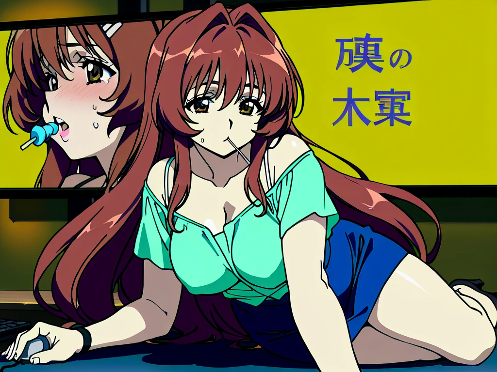 Best image quality、Very delicate and beautiful、Early 20s、Beautiful breasts、Nice body、Akame、womanの勇者たち、woman、(I)、(Black-haired)、Long-haired、(Red Hairband)、standing、Laughter、White Micro Bikini、topless、Twin Roll Hair Red、Japanese、(The lower body is a white micro bikini)、Bans、wrestling、Audience seats、Large number of spectators、Crowd Circle View、standing、Place your hands behind your back、Finding、Laughter、wrestlingシューズ