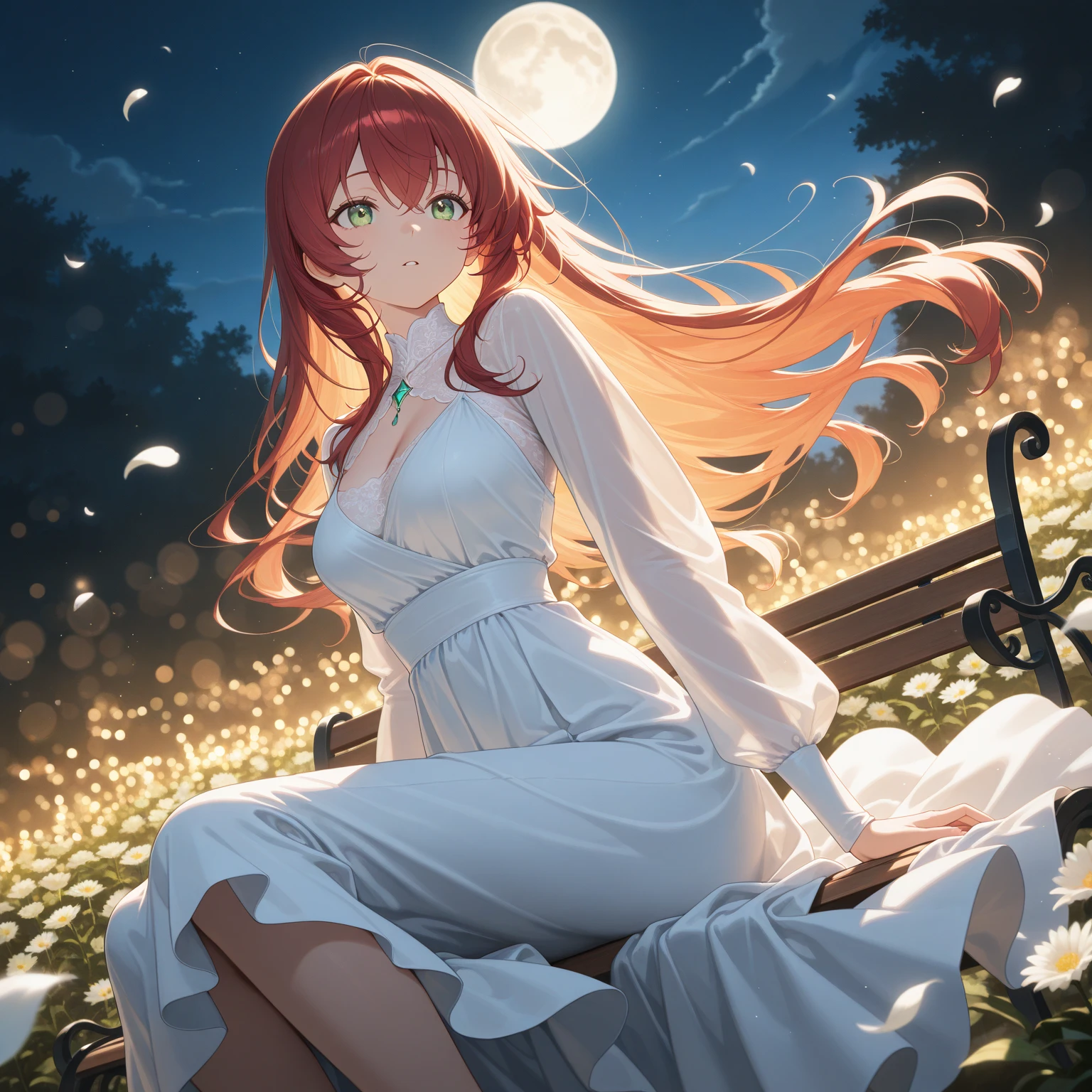 1girl, bright purple hair, orange streaked hair, colored inner hair, (cat ears:1.1), bare neck, bare shoulders, purple dress, orange and purple eyes, gradient eyes,
collarbone, cowboy shot, solo, head tilt, laughing, (smile:0.8), detailed background, crazy eyes, fang, cat girl, outdoors, sunset,
BREAK, chiaroscuro, skin caustics, volumetric lighting, rim light, key light, fill light, light particles, exceptional, masterpiece, extremely detailed,
