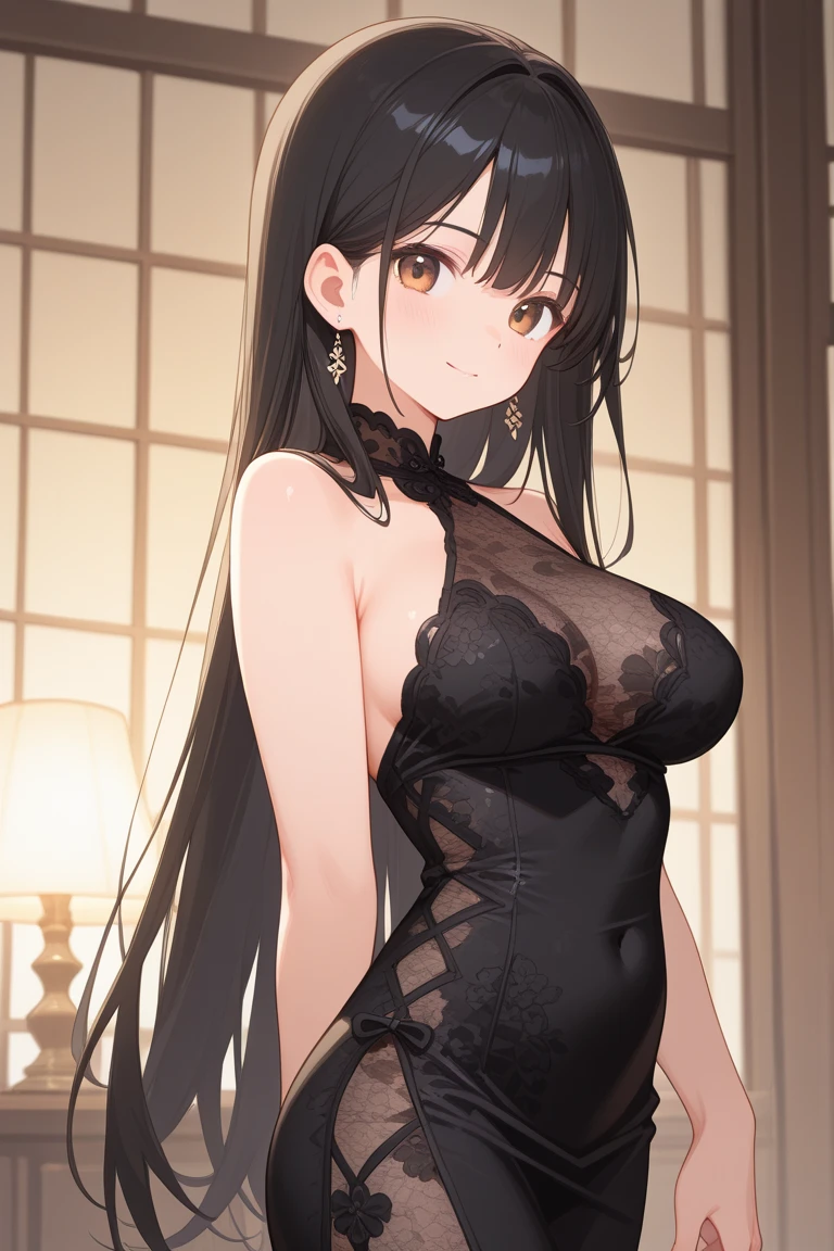 highest quality、4K quality、lean against the wall、Beautiful cleavage、Beautiful Style、tall、Small breasts、Bare buttocks、Small Ass、Shy face、20 year old princess、Bare shouldery skirt is blown up by the wind、ultra detail eye,Shooting from behind、Off-the-shoulder summer dress、Stick your tongue out and lick the wall