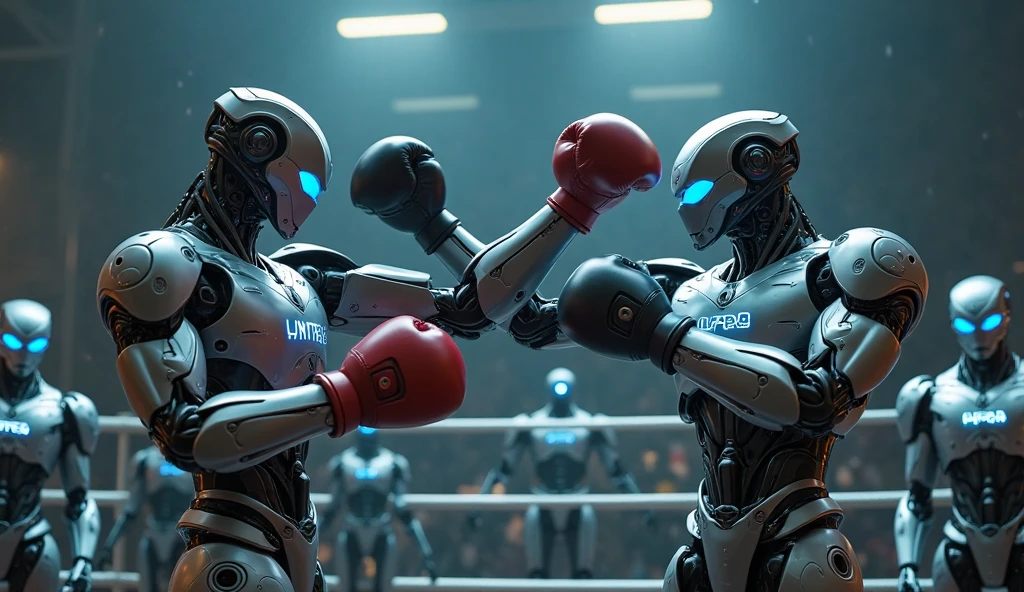The United States has a civil war with robots