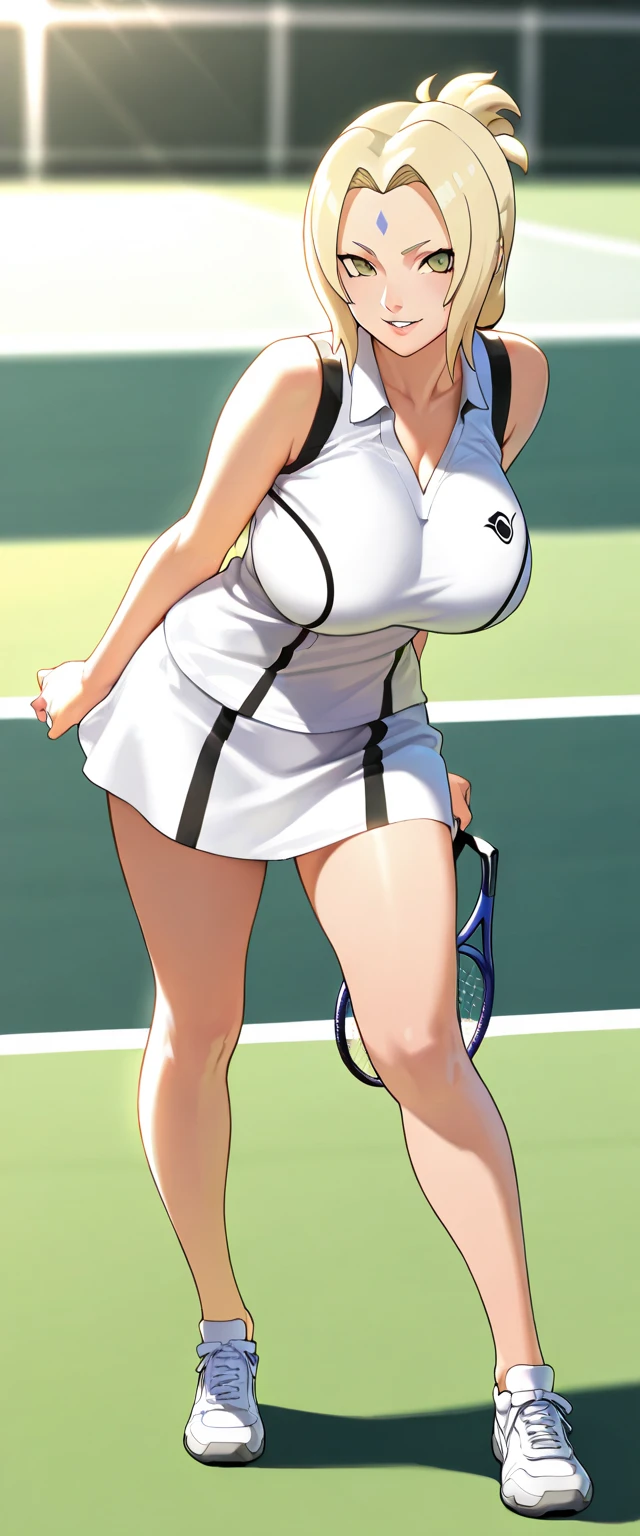 (Very delicate and beautiful:1.2)super model,,Big Breasts,Beautiful breasts,voluptuous,【bike shorts】,,【3girls】,,highest quality, High resolution, 8K,Kick in a hurry.Tennis Wear.mini skirt