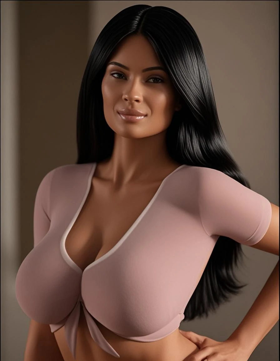 <lora:barbiefy:1.0> Peru,  a young naughty woman flirting with the viewer at a red herring