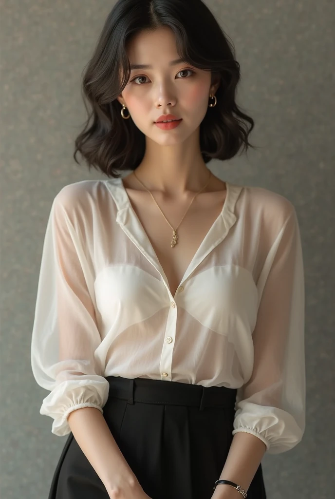 8k, masterpiece, RAW photo, best quality, photorealistic, extremely detailed CG unity 8k wallpaper, Depth of field, Cinematic Light, Lens Flare, Ray tracing, (extremely beautiful face, beautiful lips, beautiful eyes), intricate detail face, ((ultra detailed skin)) 1girl, in the dark, deep shadow, pretty korean girl, kpop idol,(very slim slender fit-muscled body:1.3), ((looking at viewer)),(big smile:1.3), (night, (neon sign), (blurry background), midnight, (without people in the background:1.3), pretty korean girl, white diamond earrings, bracelets, necklace, clear eyes, walking , front shot, (pale skin), face forward, (big eyes), full body shot, ((see through blouse)), (hot pink color blouse)), ((laced skirt)), (looking at viewer:1.3), very slim, ??????????????, Hermes bag, mini skirt, updo hair, short hair, teeth