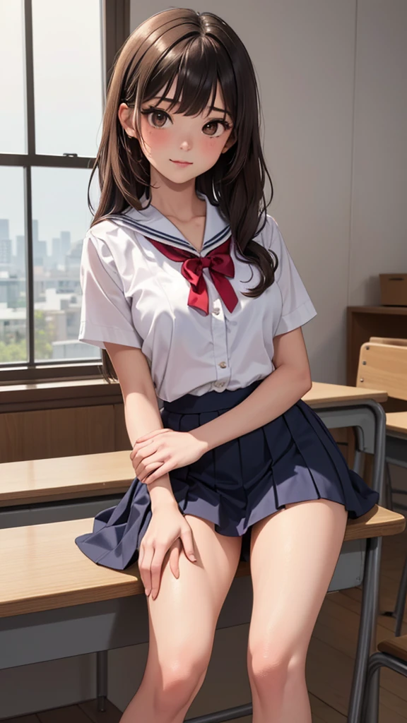 1girl,PERFECT FACE,((see-through)),(school uniform),luxury jewelry,front view,lens_flare,<lora:lbc_XL_see-t school_uniform_240311:0.8>,