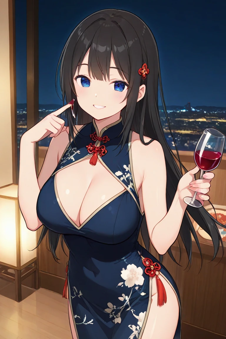 (masutepiece,Best Quality,High quality,ultra-detailliert,Extremely detailed,超A high resolution,Best aesthetic,8K),Cowboy Shot,Beautuful Women,,(((saggy tits))),(((Protruding areola,,Open chest))),(Red cheongsam),Chinese Restaurant,Drunk,Drink alcohol