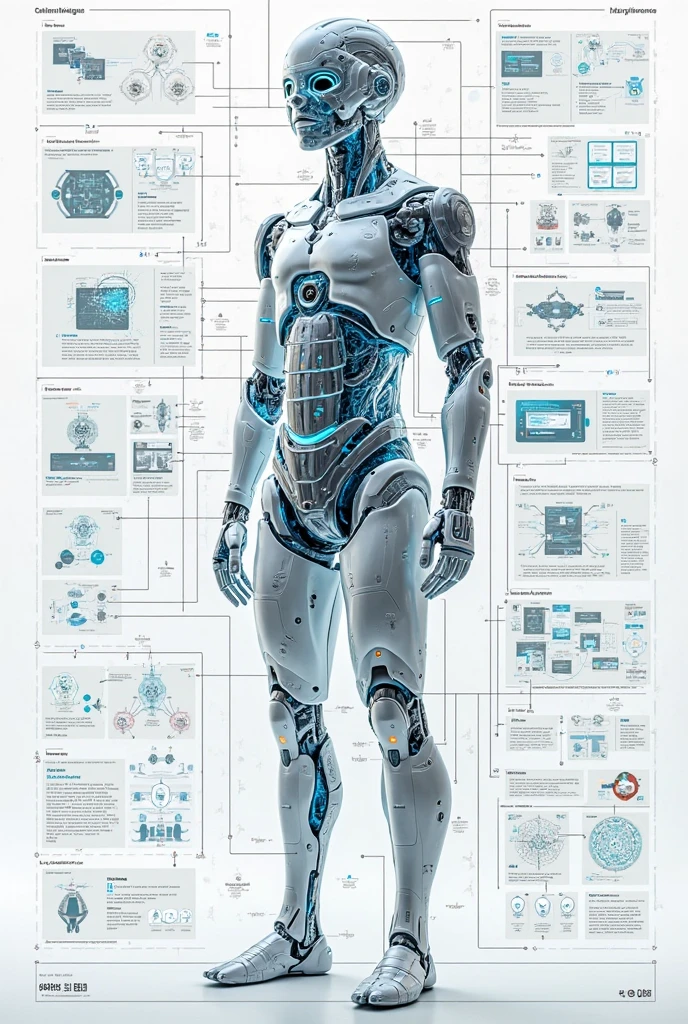 Make a mind map and explain each thing. theme: the use of robotics in medicine/health 