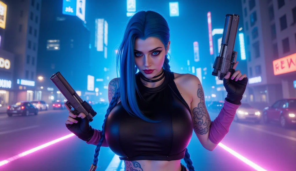 cyberpunk punk magazine covers,cyberpunk punk girl,Rainbow Color