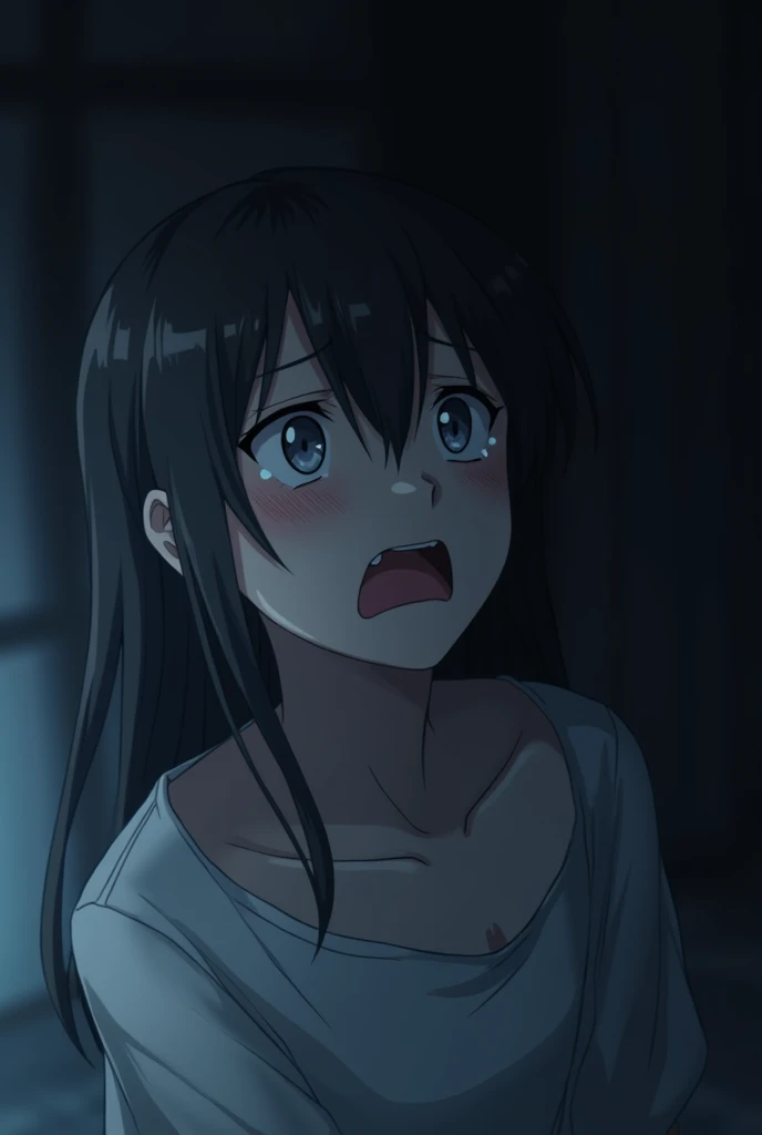 {artoria pendragon_fate ubw:1.15},(((black hair:1.5))), ((beautiful dark blue_eyes:1.5)), , ((Strong light )) ,  ((1 very tall girl:1.6)),, alone,((very surprised eyes:1.7)),  hair between eyes,,, bare shoulders,, , thighhighs, ((( very long straight hair:1.5 ))), ((torn wet white camisole, see-through:1.8)) , beautiful light, , close up face:0.2,　detail navel , detail thin thigs, ,  ((sitting on white li((Legs trembling)),                                                                                                                                                                                                                      
trouble eyebrow, ((wet white panties:1.7)) ,                      　　　　　　　　　　　　　　　　　　　　　　　　　　　　　　　　　　　　　　　　　　　　　　　　　　　　　　　　　　　nsfw,(ecstasy:1.8) ,(slut:1.6),(vy:1.7),(fucked silly:1.8),(steam:1.5),(wet(trembling:1.5),(((Twisting the body:1.8))) ,(drooling:0.6),(sweat:1.5),closed mouth:0.8, wince,(orgasm:1.7), trembling:1.8,　　　　　　　　　　　　　　　　　　　　　　　　　　　　　　　　　　　　　　　　　　　　　　　　 beautiful upper body, Beautiful body, beautiful character design, perfect eyes, Perfect face, expressive eyes, ,(church:1.5),in the center of the image, official art,High Definition CG Unity, Perfect lit, bright_front_face_lit, ,(Highest_quality:1.0),4k,Super detailed, photograph, 8K, nffsw, High resolution, absurd:1.2, kodak portrait 400, film grain, Lens flare, (lively_color:1.2) (beautiful,small breasts:1.4), (beautiful_face:1.3),(narrow_wailush)), ((detail nipple)),,saber, dress, pony tail
