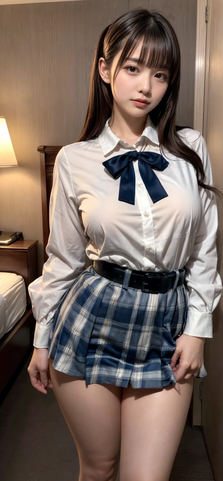 looking at viewer,((Highest quality、Best Quality、Real Humans、)), (Super detailed), (Highly detailed CG uniform 8k wallpaper), Extremely detailed, High definition raw color photos, Professional photography,(((Artwork、Real naked、Real nipples、ropebondage,Photo-detailed bondage、Tortoiseshell binding、Arms are tied behind back、Bound with shiny golden ropes、Upper body photo、The background is a suite room、))),