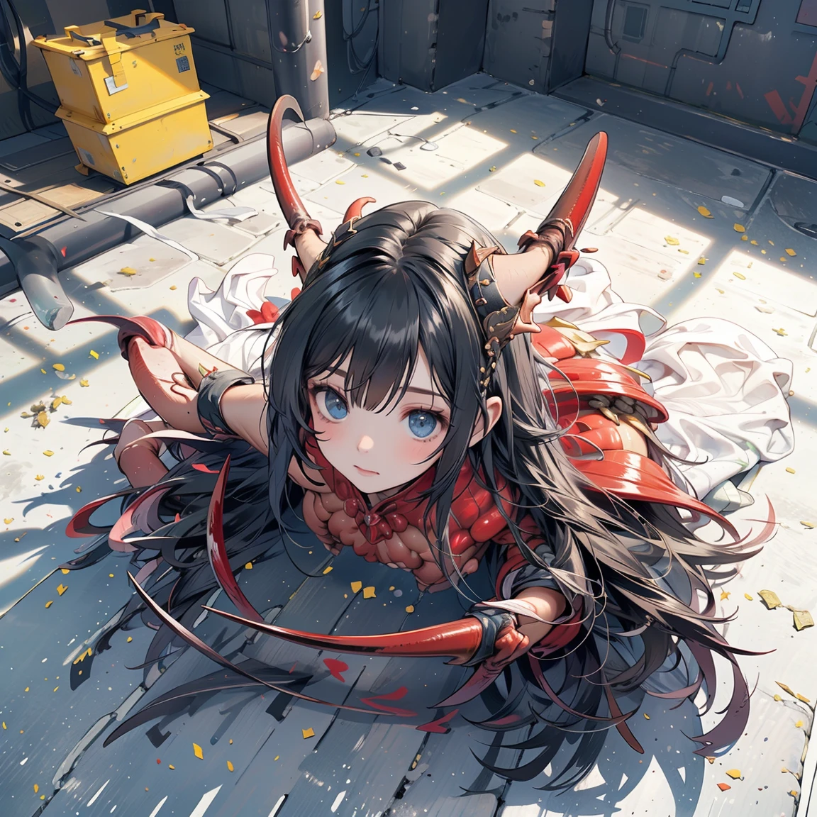 one-girl、Large breasts,Upper body portrait、Lots of detail、Cute girl,largeeyes、The background is complex、The face is close to the audience,Big orange eyes、Red blush、Tears、Tongue stock、Mouth open、teary,Milky white liquid,Giant octopus catches the maiden、Long dress,The tentacles grab the arm,The tentacles are wrapped around the crotch、Tentacles grasp the buttocks、Tentacles grasp the legs,Under the water、20+tentaculata,There are many smaller eyes on the tentacles,Black Castle Background,Octopus tentacles,The tentacles are covered with eyes,Tentacles wrap maiden,Lots of details,monstergirl,Under water,wonderful dress,dark castle background,black lence stockings,Tentacles wrap around the body,The body is wrapped in many tentacles,a large amount of mucus,Large bust,face close to camera