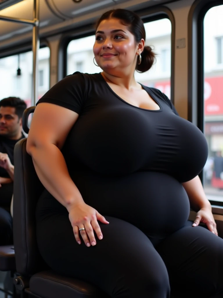 Extremely Morbidly Obese Turkish girl