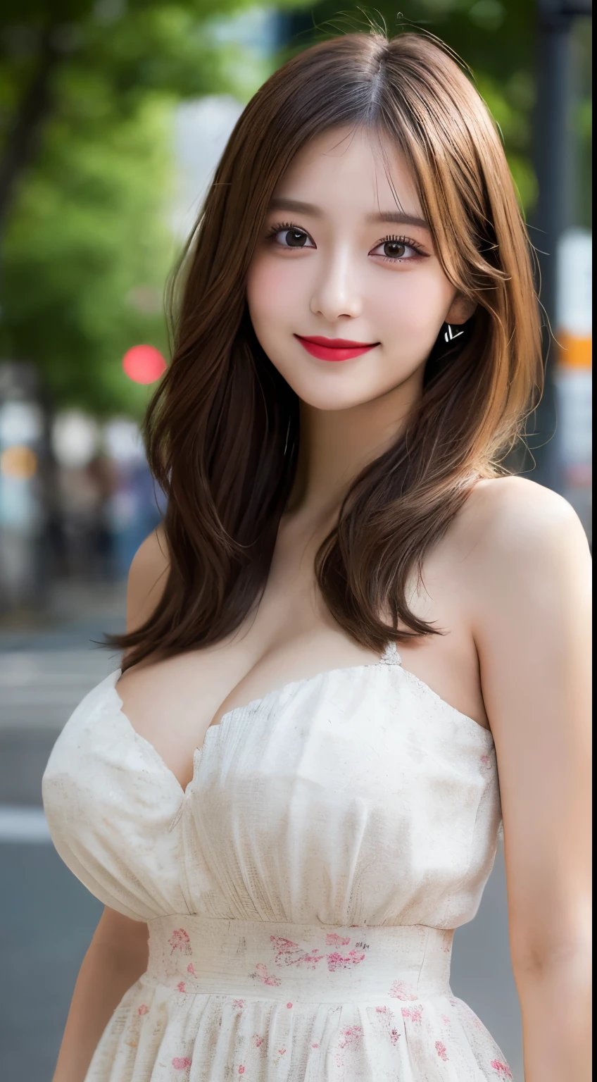 (Detailed skin:1.2),(Shiny skin:1.1),8K,Highest quality, masterpiece, Ultra-high resolution,(Realistic:1.4), RAW Photos,(Soft saturation:1),(Fair skin:1.2),(Succubus:1.2),Half-Japanese beauty,repair,20 years, Light brown hair,Random Hairstyles, (Long Hair:1.3), Asymmetrical Hair, (Pretty face:1.4), (Normal chest, Tight waist,Big firm hips:1.2), Beautiful lighting, (Sexy see-through dress:1.2),(Highly detailed face, Highly detailed lips, fine grain, double eyelid,Highly detailed and evenly balanced eyes), (Sharp focus:1.2), (Perfect Anatomy:1.2),(Beautiful woman with perfect figure: 1.2)、(Random sexy poses),(Accentuate your leg lines:1.1)、Sharp Eyes,smile,(Full Body Shot:1.2),Standing Pose,(Blur the background:1.2)
